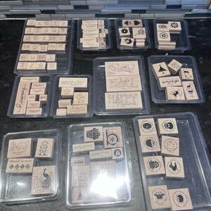 Stamping’ Up stamps and punches